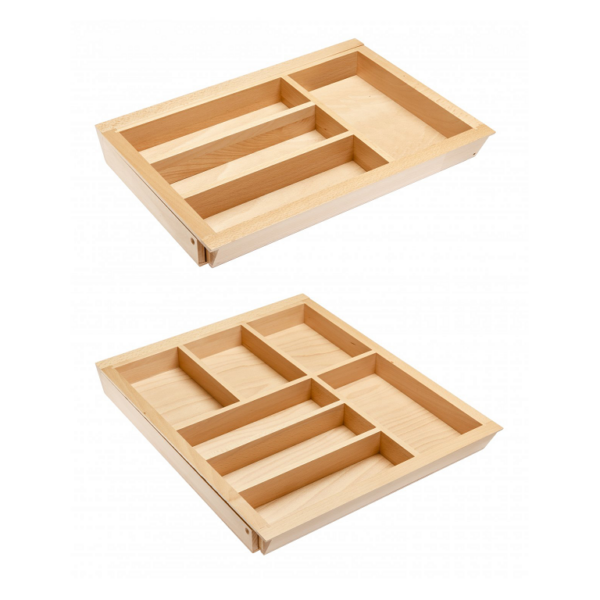 Portaposate in legno Faggio Modern Box-Axis per Cassetto varie misure | GTV